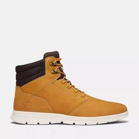 TIMBERLAND/添柏岚 男士 户外休闲鞋高帮平底舒适耐磨防滑系带 美国代购，无中文标签，介意慎拍!