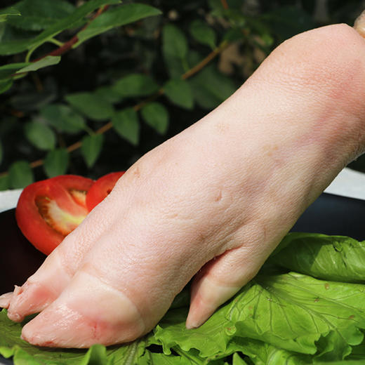 【包邮】安心猪蹄 粮食喂养 整只带筋前蹄  急冻锁鲜  满口肉香 400g*3只/400g*5只 商品图2