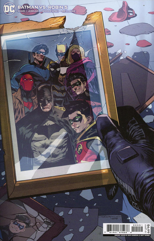 蝙蝠侠vs 罗宾 斜线 Batman Vs Robin（2022） 商品图2