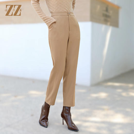 佐尔美冬季新款 休闲百搭长裤女E34KC38 商品图3