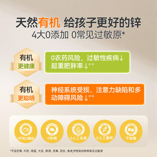 效期至27年1月【央视推荐】Little Umbrella小小伞液体有机多维锌AD 30条/盒 商品图4