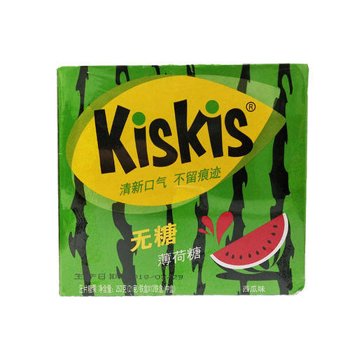 酷滋无糖薄荷糖西瓜味21g*12盒 商品图0