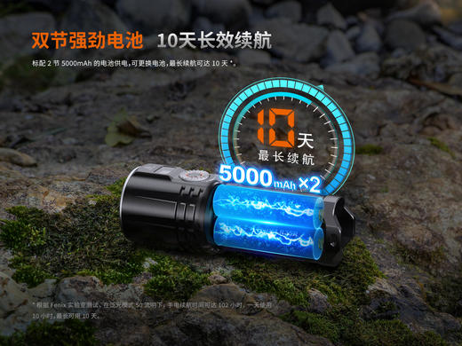 FENIX 菲尼克斯 LR36R激光搜索手电10000流明大泛光无极调光1260米射程 商品图9