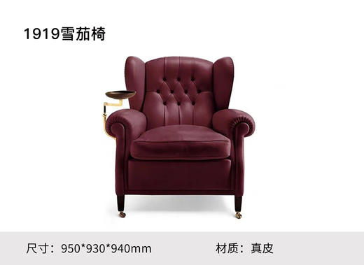 【现代意式-雪茄椅CY-YKYS-Y09】意式极简/真皮座椅/休闲沙发/雪茄椅 商品图1