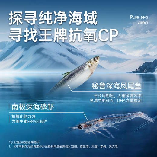 南极深海磷虾鱼油卵磷脂胶囊 60粒/瓶装 猫犬通用 商品图1