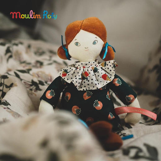 Moulin Roty  蔷薇小姐玩偶 法式玩偶 适合年龄1岁+ 巴黎女孩系列 642538 商品图4