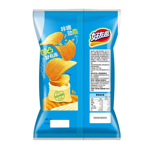 好丽友薯片好友趣多汁牛排味70g 商品图1