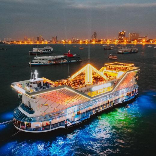 泰国芭堤雅东方公主号游船海天盛筵|人气男模|美人鱼|网红歌舞秀表演|海上豪华自助餐 商品图0