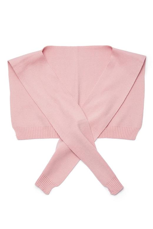 AVA 甜美粉披肩式围巾 7963 商品图1