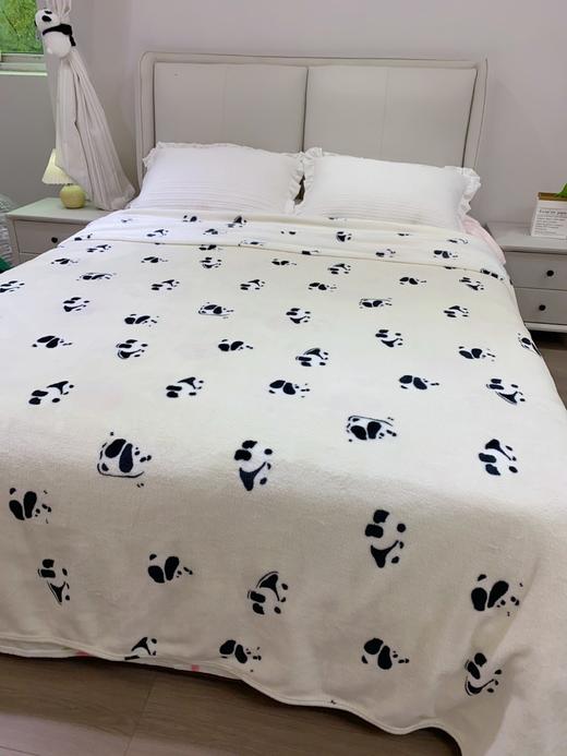 松植屋多功能高克重双面法兰绒毯可盖可铺 午休毯/膝盖毯/披肩/沙发毯子 商品图11