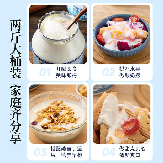 【口感绵密  细腻丝滑】内蒙古奶皮子酸奶 商品图3