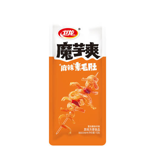 卫龙魔芋爽麻辣素毛肚15g*20袋 商品图1
