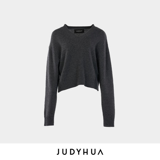 JUDYHUA 晨雾系列极简毛衣 商品图3