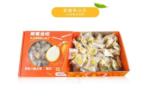 【包邮】广西融安第三代脆蜜金桔，果大饱满，无籽，皮薄脆爽，糖度高，平均在20度以上，带皮吃不涩口不麻嘴 商品图5