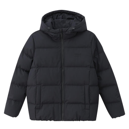 【运动生活 收摆连帽抗静电】赛琪简约男士羽绒服254813 商品图2