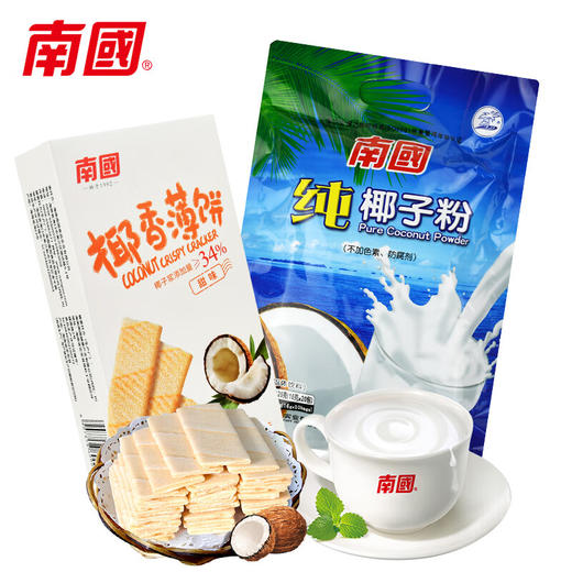 【鼎】南国纯椰子粉320g+甜味薄饼80g 商品图5