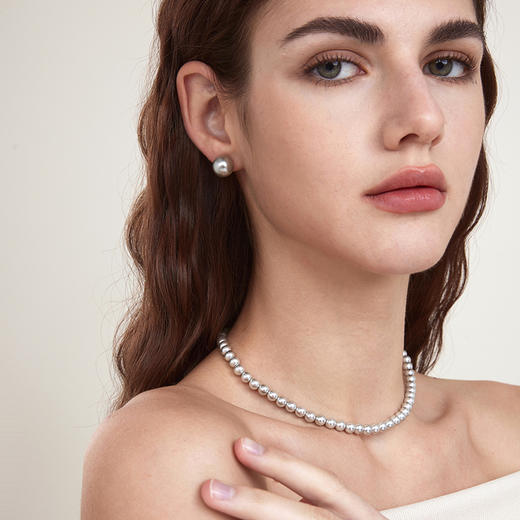ARSIS｜流光系列 白色灰色珠链套装 商品图8