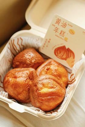 冬日糯叽叽·黄油年糕（四枚装）