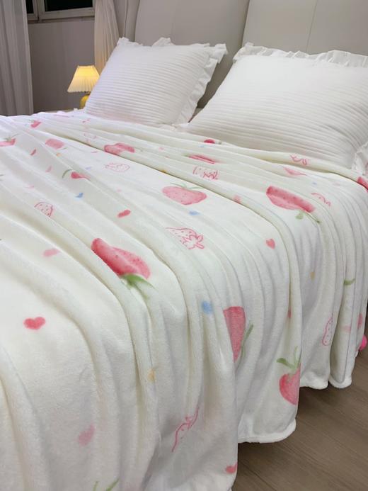 松植屋多功能高克重双面法兰绒毯可盖可铺 午休毯/膝盖毯/披肩/沙发毯子 商品图10