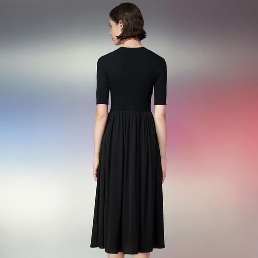 EITIE爱特爱夏季新款优雅显瘦连衣裙7707434 商品图4