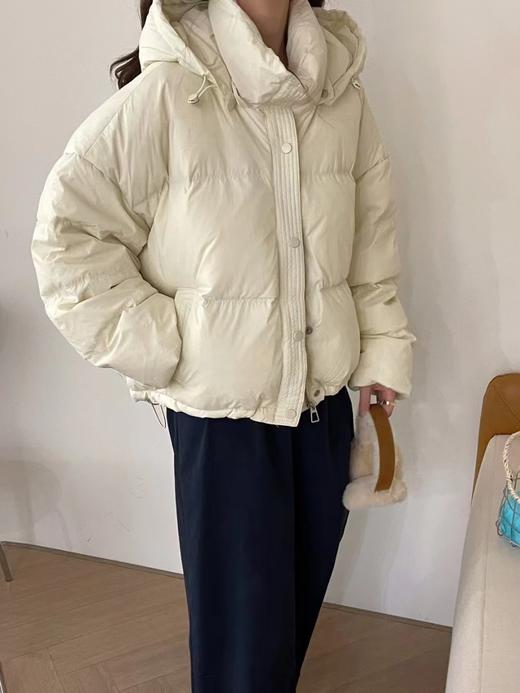 【YW】无忧购韩版连帽短款面包服小个子休闲百搭羽绒服外套24140# 商品图10