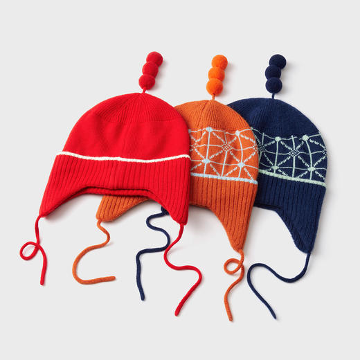 【冬Vol.5】allblu幼岚儿童帽子女童男童新款秋冬季加厚保暖亲肤时尚洋气帽子ZY 商品图2