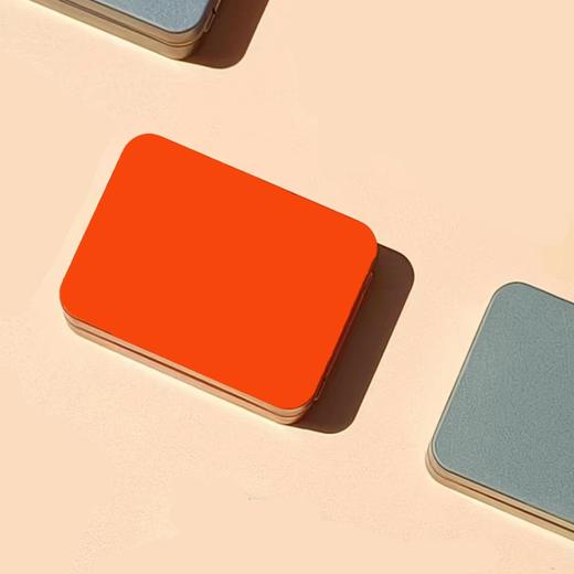 马口铁【铅灰.50g翻盖小方听】2.5元1个.整箱120个 商品图5