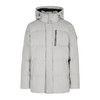 MOOSE KNUCKLES 男士金属驼鹿指节徽标绗缝连帽羽绒服 灰色 M34MJ178S 1477 商品缩略图0