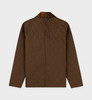 Sporty & Rich - Vendome Quilted Jacket - Chocolate - 女装 - 夹克 - 巧克力色 商品缩略图1