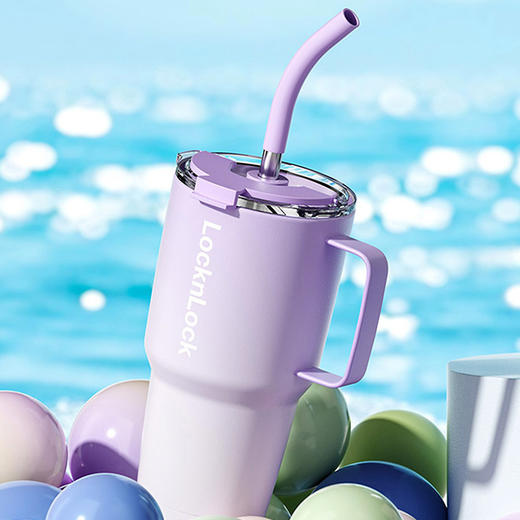 乐扣/家用品幻彩双饮冰霸杯紫色570ml 商品图1