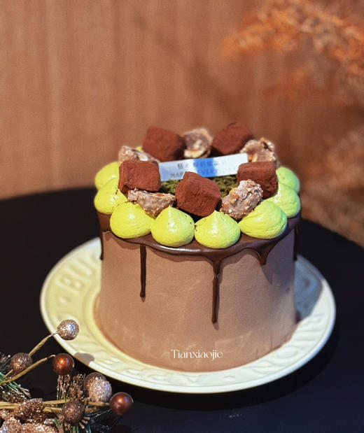 开心果迪拜生巧蛋糕 商品图5