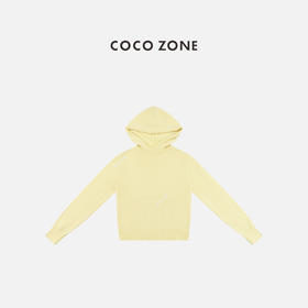 COCO ZONE 秋冬简约连帽休闲保暖长袖针织衫CC2D2730