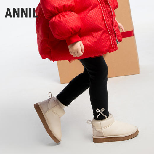 女童保暖打底棉裤冬季新款安奈儿童装实体店同款XG446847 商品图2