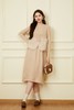 ELLA JADE 气质毛绒马甲连衣裙针织套装 19506 商品缩略图0