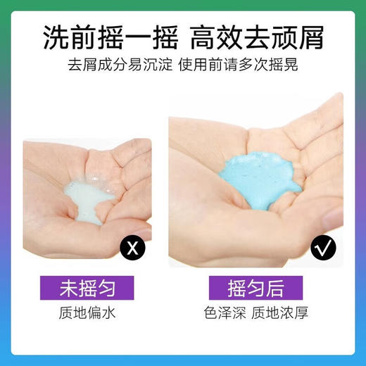 【跨境】赛逸Sheveu去屑滋养蓝瓶洗发水200ml/瓶 商品图4