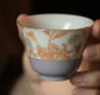 赋山叙 |青衣紫菊纹主杯 商品缩略图0