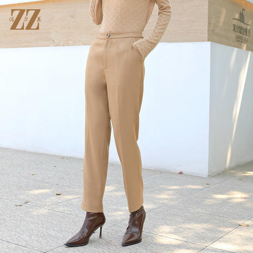 佐尔美冬季新款 休闲百搭长裤女E34KC38 商品图1