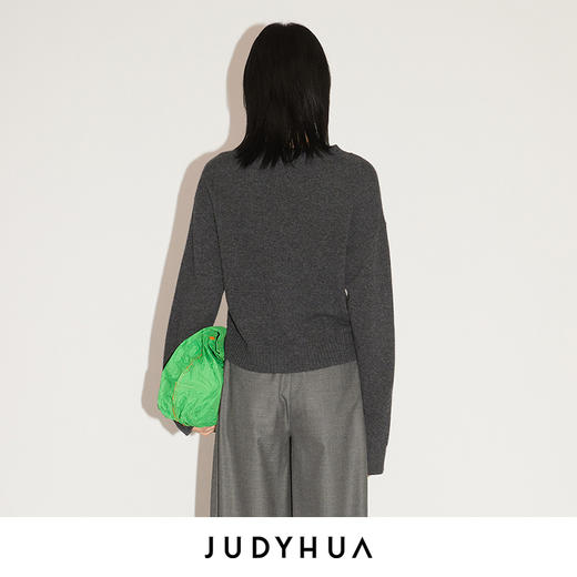 JUDYHUA 晨雾系列极简毛衣 商品图2