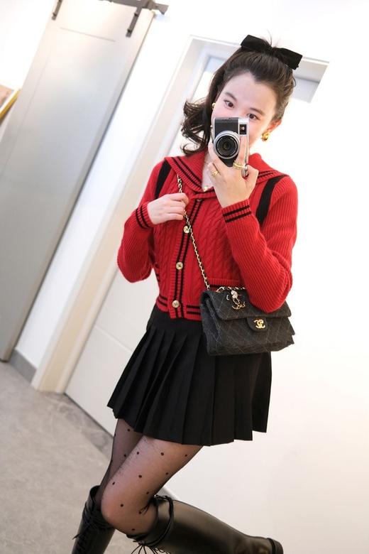 Stay2Weeks 小香风短款海军领针织开衫外套 15215 商品图1