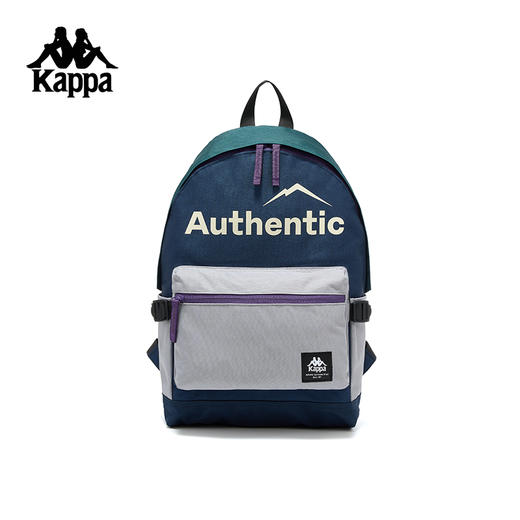 Kappa卡帕背靠背运动双肩包新款女骑行包旅行包登山徒步包书包男K0FW8BS01 商品图0