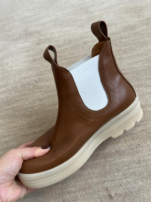 1117-9 扎实好穿 lp厚底休闲短靴 小牛皮面鹿皮内里橡胶大底 准码很准 36.5穿37 商品图13