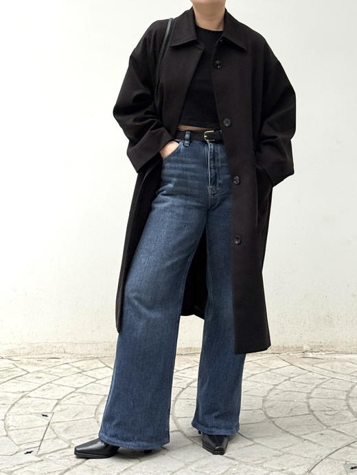 Semplicita｜Z10 风衣  [ 黑 ] 商品图2