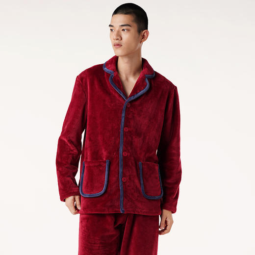 都市丽人睡衣套装生活家居法兰绒家居服FH11G5 商品图2