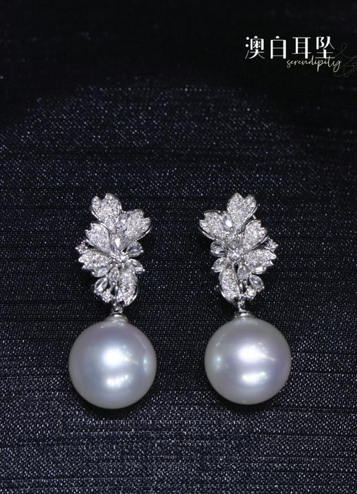 13mm-14mm澳白耳坠 商品图1