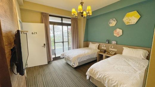 微风海恋海景阳台双床房-E栋621号大玩咖会员价 商品图0