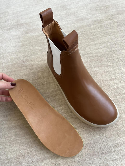 1117-9 扎实好穿 lp厚底休闲短靴 小牛皮面鹿皮内里橡胶大底 准码很准 36.5穿37 商品图9