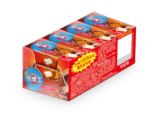 徐福记熊博士口嚼糖可乐味22g*12条 商品图2