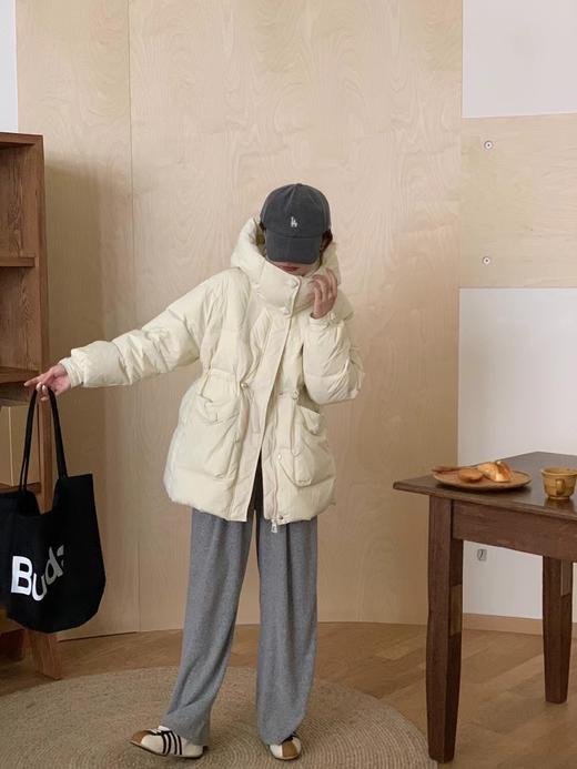 【YW】无忧购韩系甜美温柔学院风百搭收腰显瘦羽绒服外套24068# 商品图5