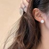 软山 𝐬𝐨𝐟𝐭 𝐦𝐨𝐮𝐧𝐭𝐚𝐢𝐬 天然巴洛克珍珠耳钉  商品缩略图4