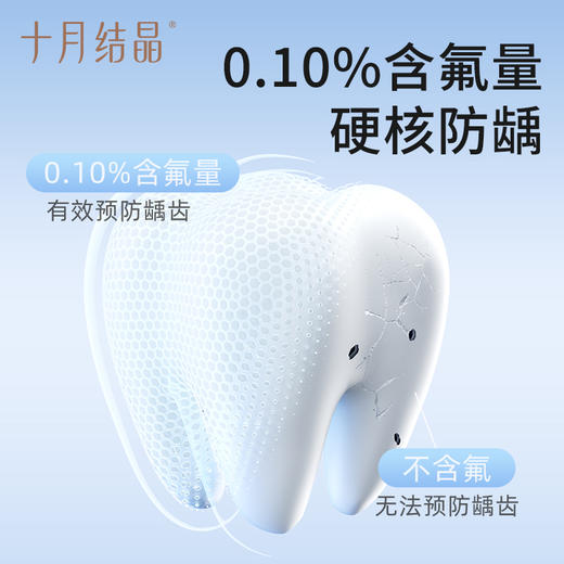 儿童牙膏3-6岁-12岁含氟防蛀牙固齿换牙期奥拉氟宝宝专用 商品图3